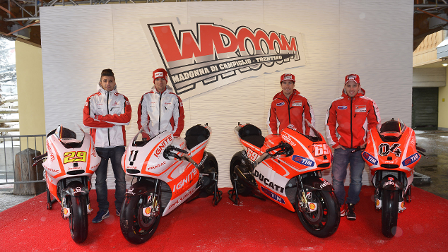 Présentation Ducati 2013