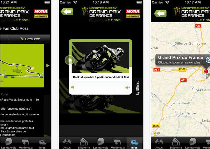 L’application gratuite GPfrancemoto est disponible !
